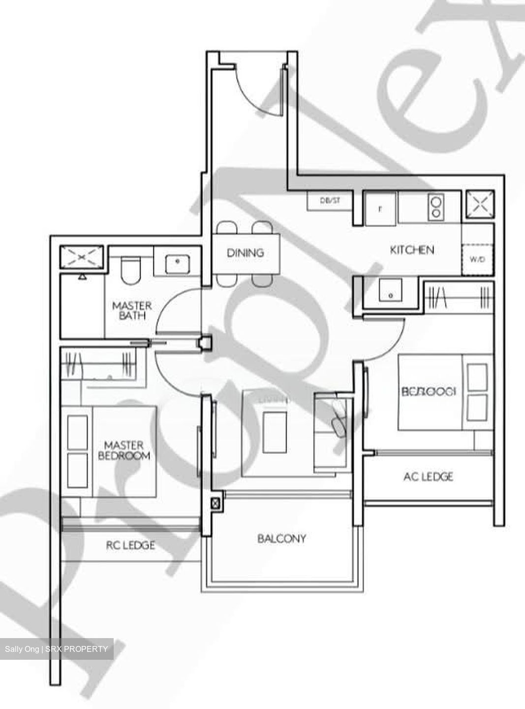 Amo Residence (D20), Apartment #529325121